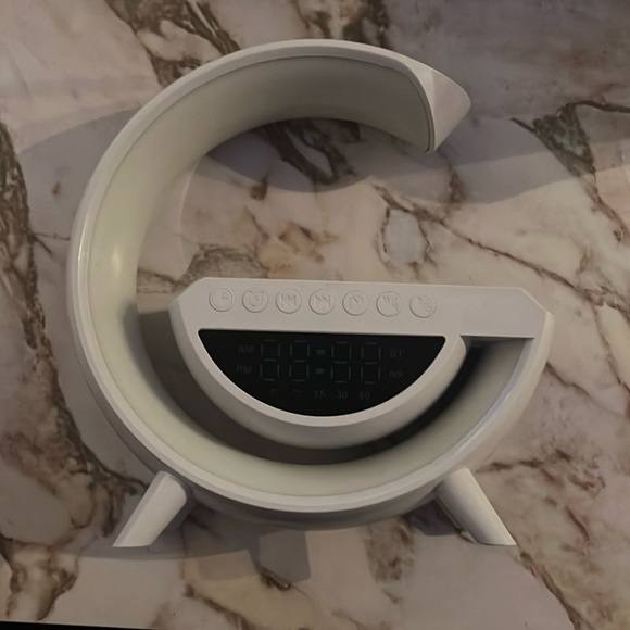 Other - Night Light Wireless Phone Charging Bluetooth Speaker Alarm Clock All-in-One LED